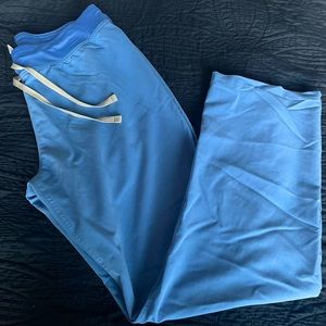 Figs Ceil blue Livingston pants. Medium